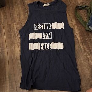 Sub_Urban Riot Navy Graphic Tank